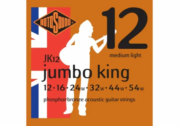ROTOSOUND JK12 12-54, žice za akustičnu gitaru - Music Wheel