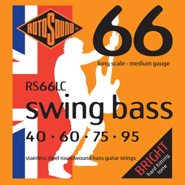 ROTOSOUND RS66LC 40-95 SWING, žice za bas gitaru