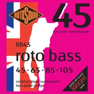 ROTOSOUND RB45 45-105, žice za bas gitaru - Music Wheel