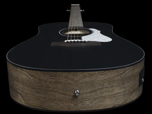 SEAGULL S6 CLASSIC BLACK A/E, elektro-akustična gitara - donja strana