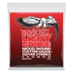 ERNIE BALL 2208 LIGHT 11-52 (wound G), žice za električnu gitaru - prednja strana