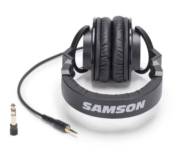 SAMSON Z35, zatvorene studijske slušalice - polegnute