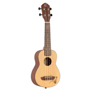 ORTEGA RU5-SO, sopran ukulele - prednja strana lijevo