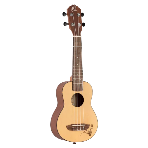 ORTEGA RU5-SO, sopran ukulele - prednja strana lijevo