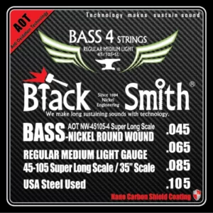 BLACKSMITH ANW-45105-4-35, žice za bas gitaru 4-set (2)