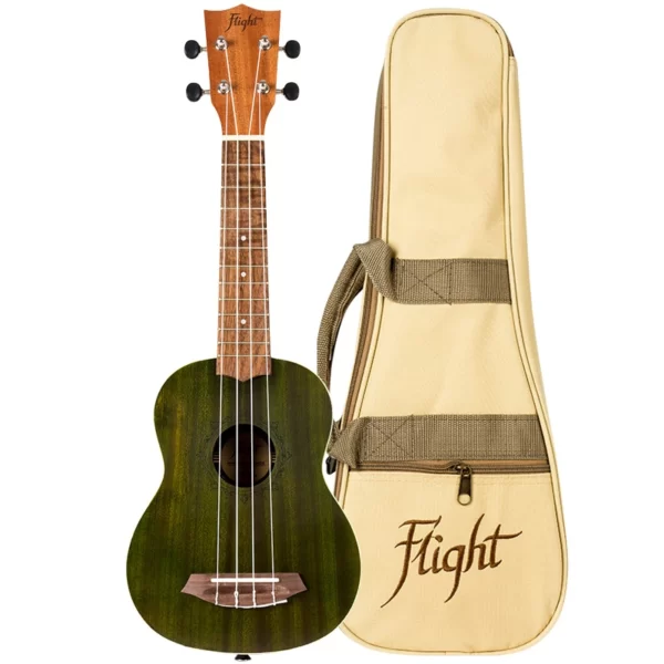 FLIGHT NUS380 JADE, ukulele sopran + torba