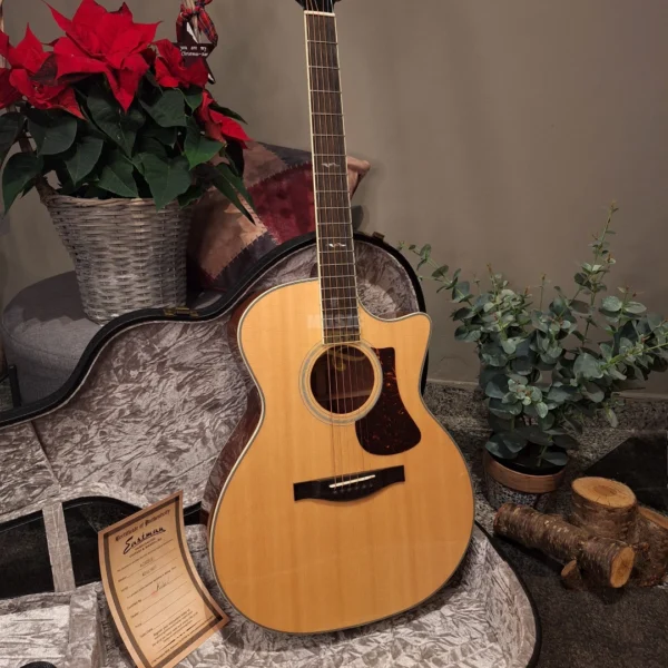 EASTMAN AC322CE Natural, elektro-akustična gitara, certifikat i kofer