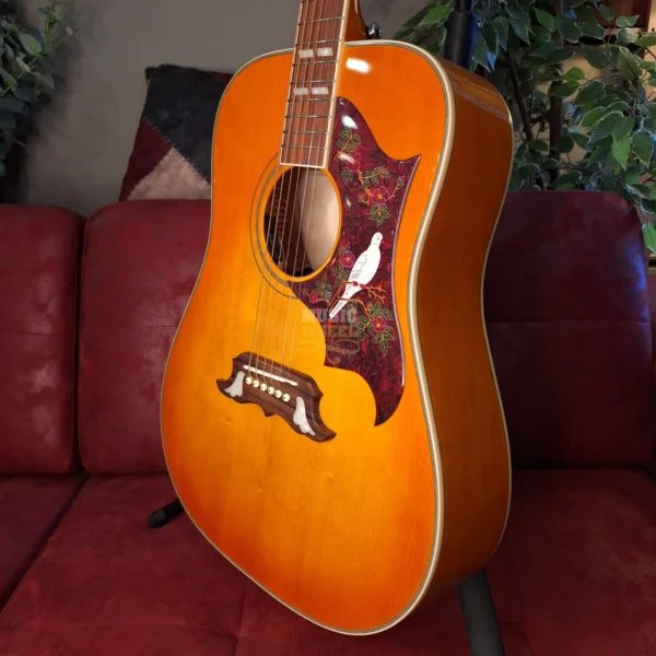 EPIPHONE Dove Studio Violinburst, elektro-akustična gitara - bočna stranica slika