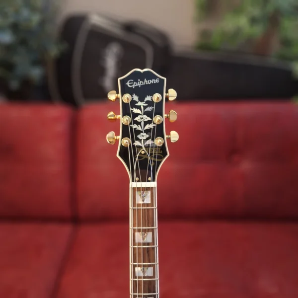 EPIPHONE Sheraton Vintage Sunburst, električna gitara - headstock slika