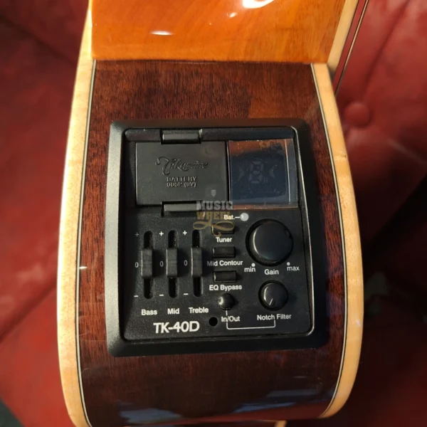 TAKAMINE GD93CE-NAT, elektro-akustična gitara -elektronika i štimer slika