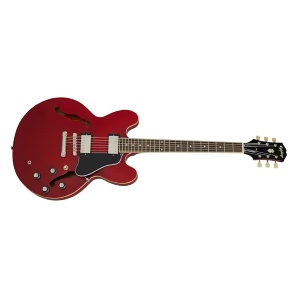 EPIPHONE ES-335 Cherry, električna gitara - horizontalno