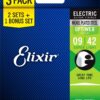 ELIXIR Optiweb 09-42 16550, žice za električnu gitaru 3-pack - Slika 2