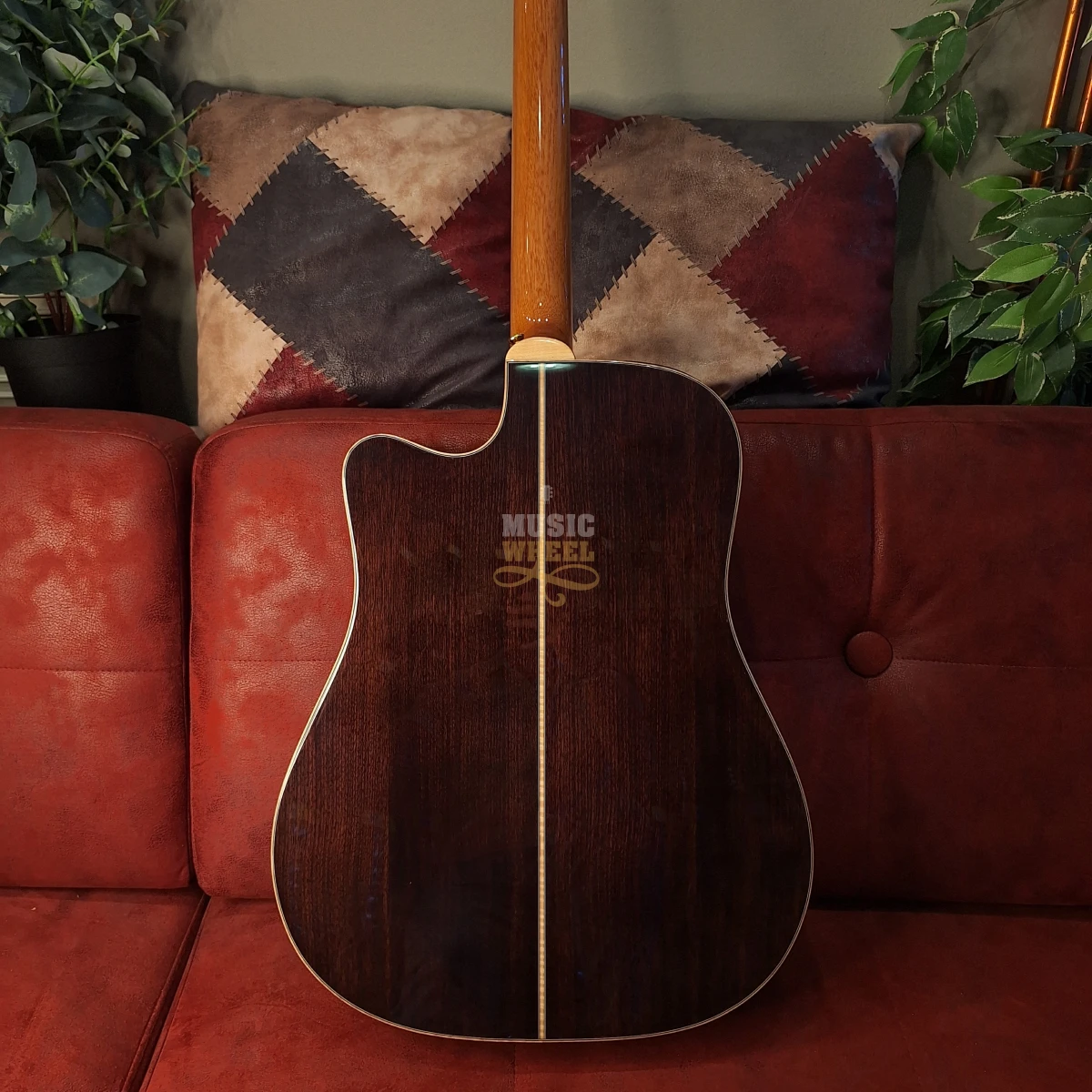 TAKAMINE GD71CE-BSB, elektro-akustična gitara - zadnja strana slika