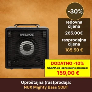 Rasprodaja - Nux Mighty Bass 50BT - UPDATED