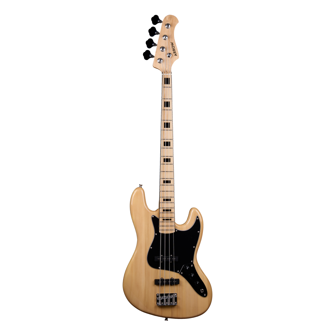 ARROW Louisiana 4 Bass Natural Maple/Black, bas gitara