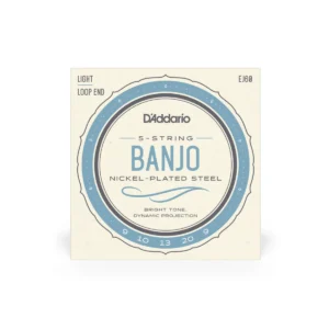 DADDARIO EJ60 Banjo Nickel WND Light 09-20, žice za banjo