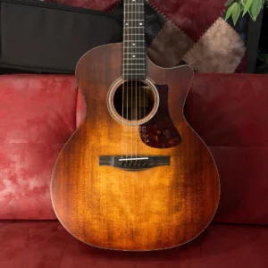 EASTMAN AC222CE Classic, elektro-akustična gitara + torba - prednja ploča