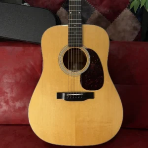 EASTMAN E6D-TC Termo Cure, akustična gitara + čvrsti kofer - prednja ploča