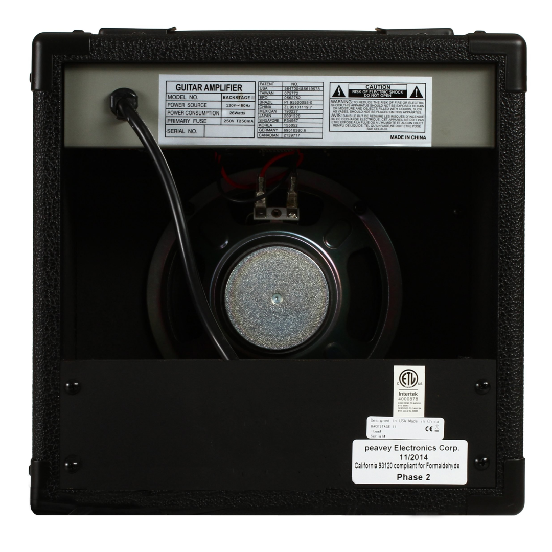 PEAVEY Backstage II, pojačalo za električnu gitaru 12 W - pozadina