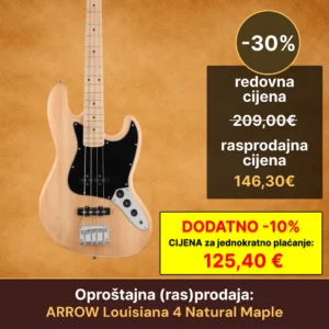 Rasprodaja - Arrow Louisiana 4 Natural Maple - UPDATED