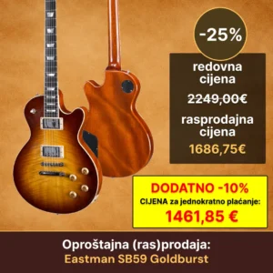 Rasprodaja - Eastman SB59 Goldburst - UPDATED
