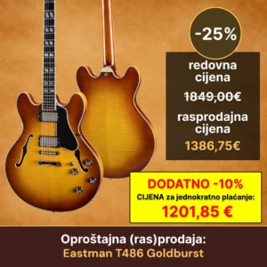 Rasprodaja - Eastman T486 Goldburst - UPDATED